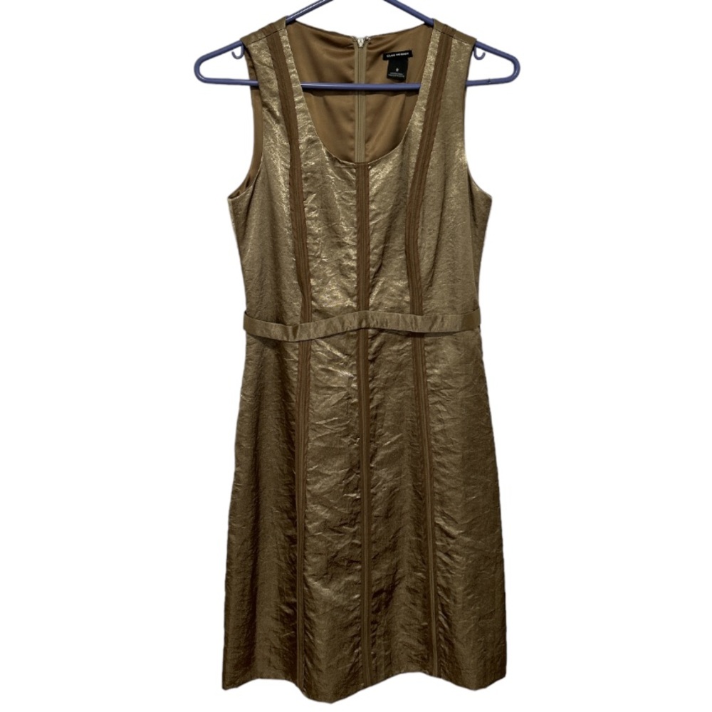 Club Monaco Gold Dress